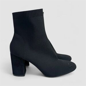 MIA Erika Fly Black Bootie Women’s Size 7.5 Stretch Dress Boot